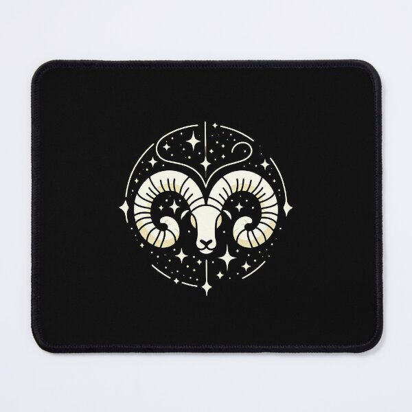 Item preview, Aries Zodiac Sign – Bold Fire Horoscope Art for the Fearless Ram ♈ designed and sold by OzzFrequency.