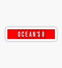 Oceans 8 Sticker