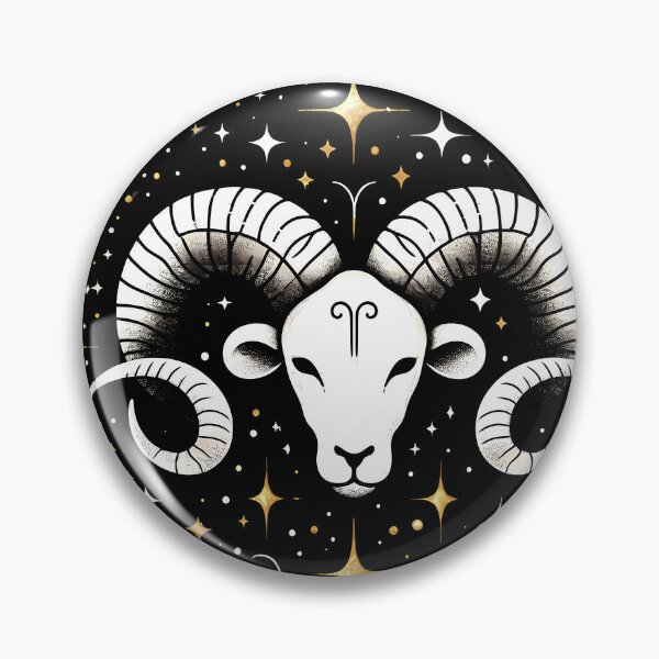 Item preview, Aries Zodiac Sign – Bold Fire Horoscope Art for the Fearless Ram ♈ designed and sold by OzzFrequency.