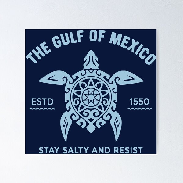 Item preview, Gulf of Mexico Stay Salty Resistance, Resist Design designed and sold by Darkifun.