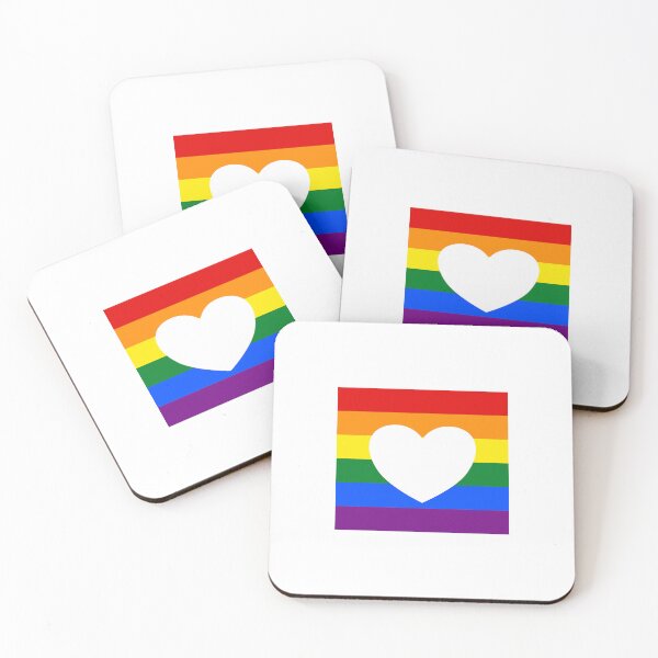 Item preview, LGBTQ rainbow heart LGBT pride  month designed and sold by Inspirationmotivation.