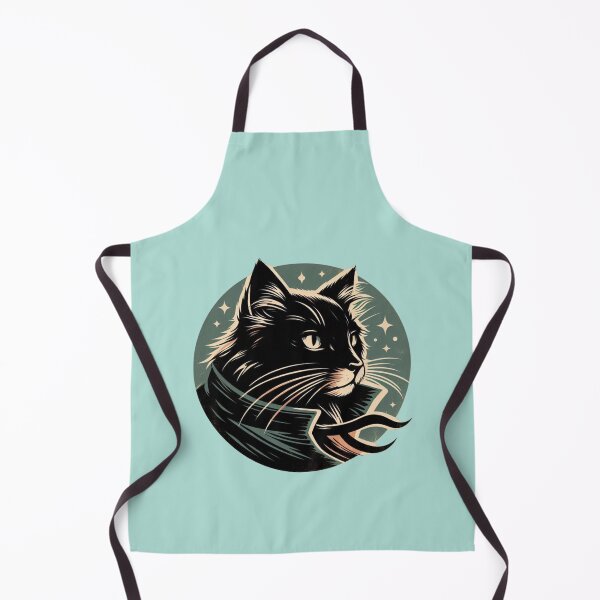 Item preview, Detective cat looking at the horizon in profile designed and sold by Animals - WildSpirit.