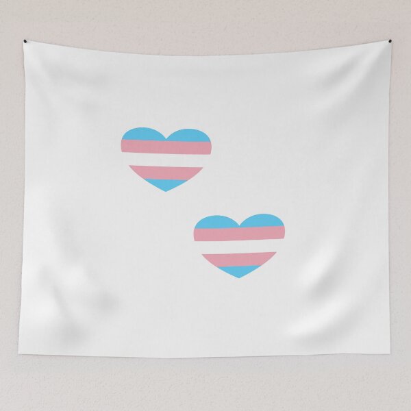 Item preview, Trans Flag Hearts pride  month designed and sold by Inspirationmotivation.