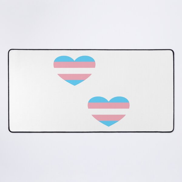 Item preview, Trans Flag Hearts pride month designed and sold by Inspirationmotivation.