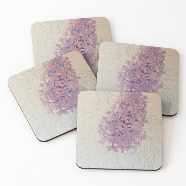 Item preview, Lilac watercolour painting  designed and sold by esvb.