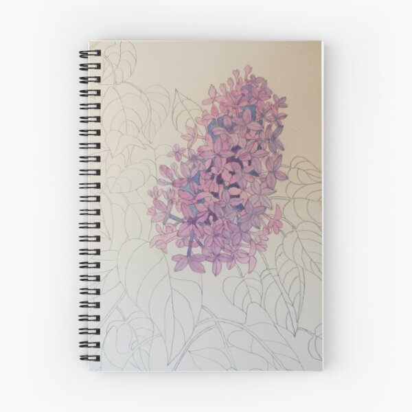 Item preview, Lilac watercolour painting  designed and sold by esvb.