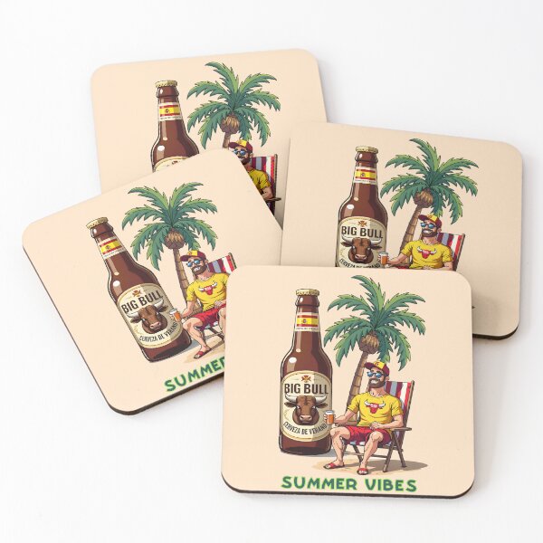 Item preview, Summer Vibes Big Bull - Spain Cerveza de Verano designed and sold by Museum Of Non-Existing Art.