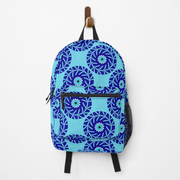 Item preview, Blue Evil Eye Flower Pattern - Positive Vibes Energy designed and sold by WD-Artist.