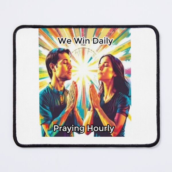 Item preview, We Win Daily Praying Hourly designed and sold by MySourceis.
