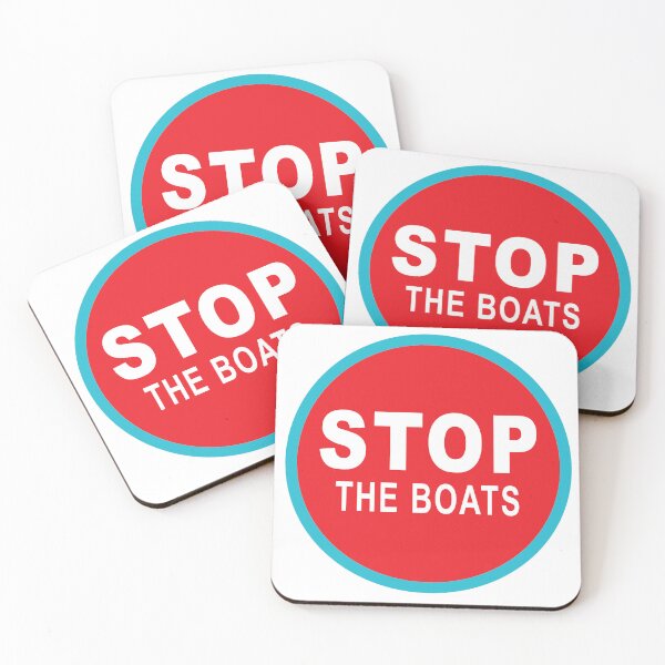 Item preview, Stop The Boats designed and sold by TaraGbear.