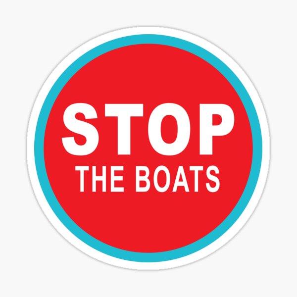 Item preview, Stop The Boats designed and sold by TaraGbear.