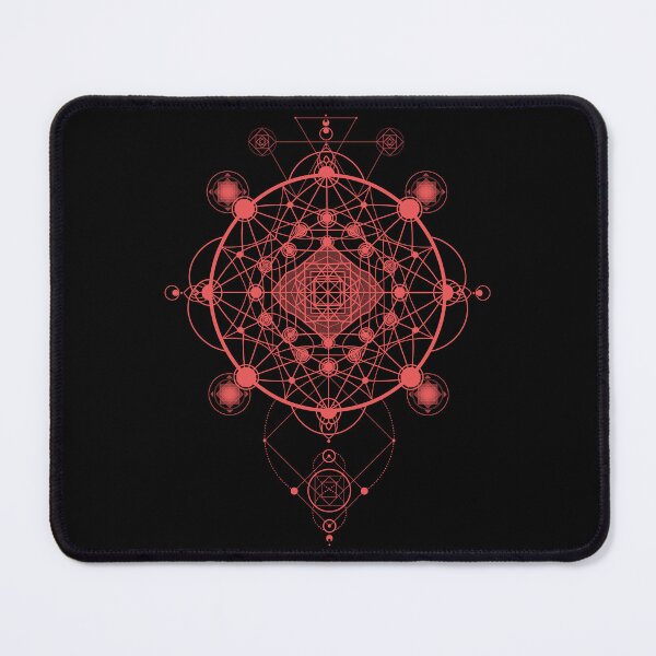 Item preview, Mystical Sacred Geometry Tribal Esoteric Mandala designed and sold by GeekPeekShop.