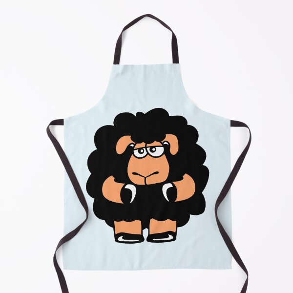 Item preview, Black Sheep Sad Insecure Tired Funny Sweet Unhappy designed and sold by shirt-o-mat.