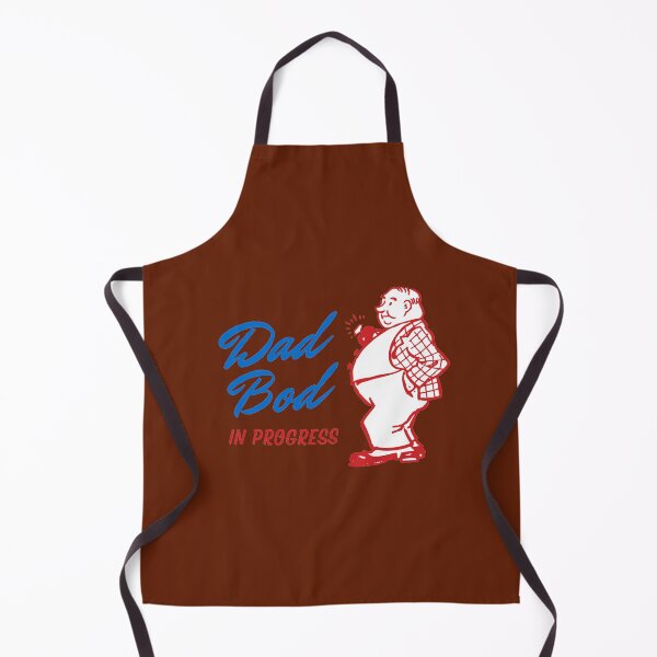 Item preview, Dad Bod in Progress – Funny Retro Dad Design designed and sold by MyWittyThings.