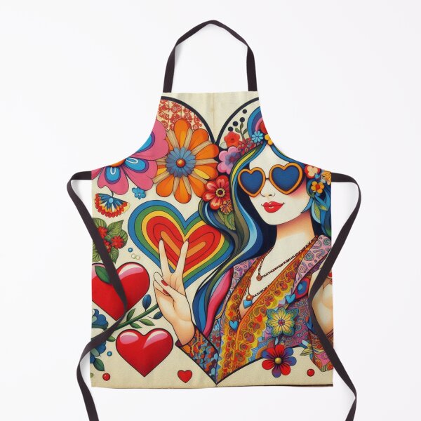 Item preview, 60's Cool Vibe Hippy Art designed and sold by TheDarkWardrobe.