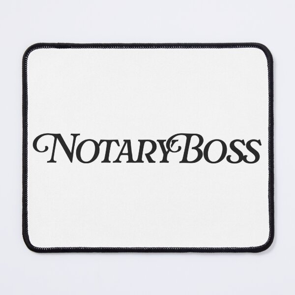 Item preview, Notary Boss – Elegant Script Typography Design designed and sold by NotaryLife.