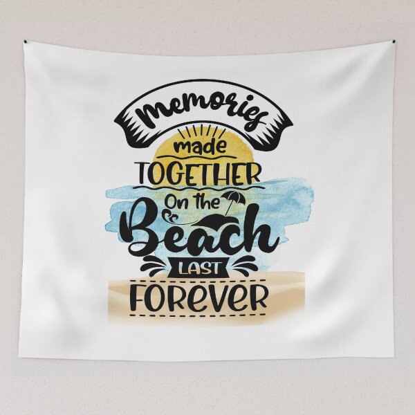 Item preview, Memories made together on the beach last forever designed and sold by Krazy4Keepsakes.