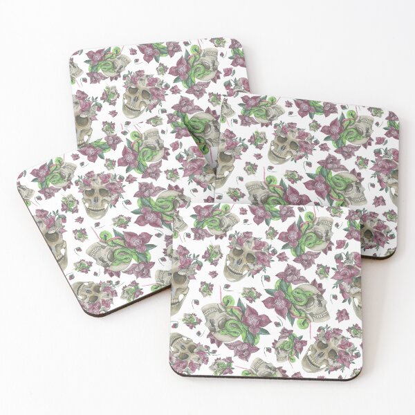 Item preview, Skull flowers designed and sold by NaomiAuDesigns.