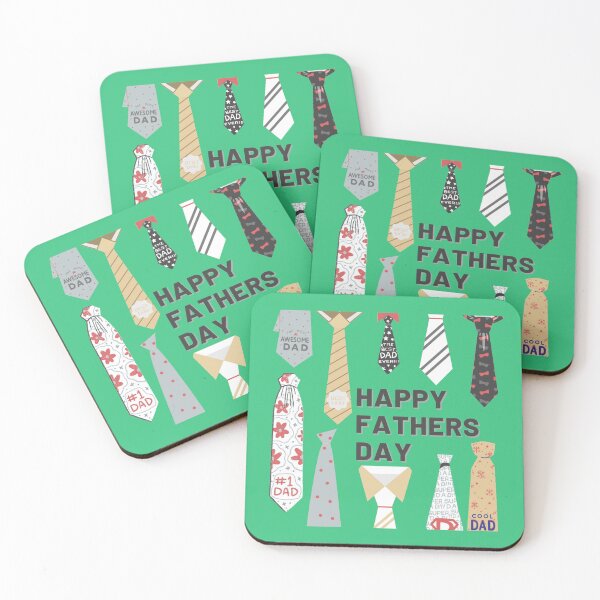 Item preview, Happy Fathers Day and neckties designed and sold by MyWittyThings.