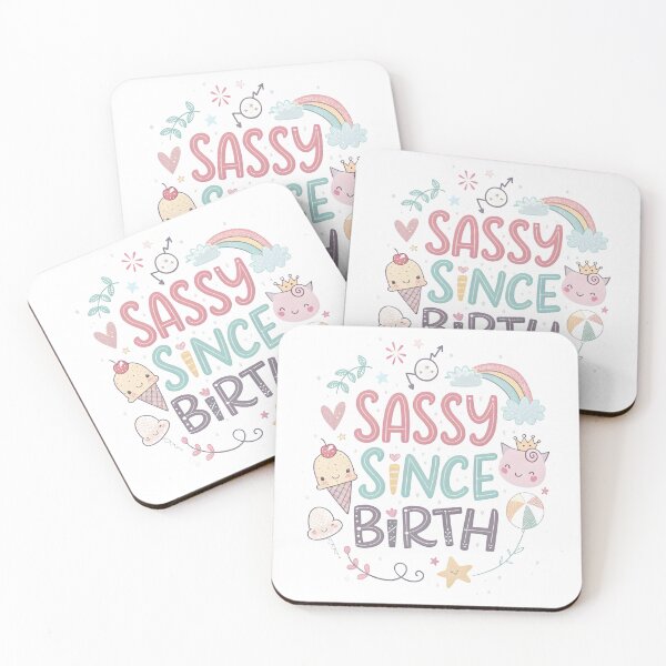 Item preview, sassy since birth  designed and sold by Ismartista.