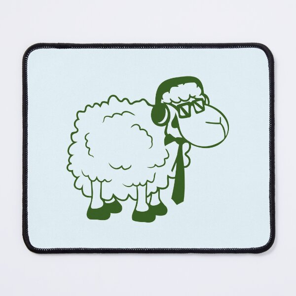 Item preview, Sheep Sunglasses Tie Music DJ Headphones Party Fun designed and sold by shirt-o-mat.