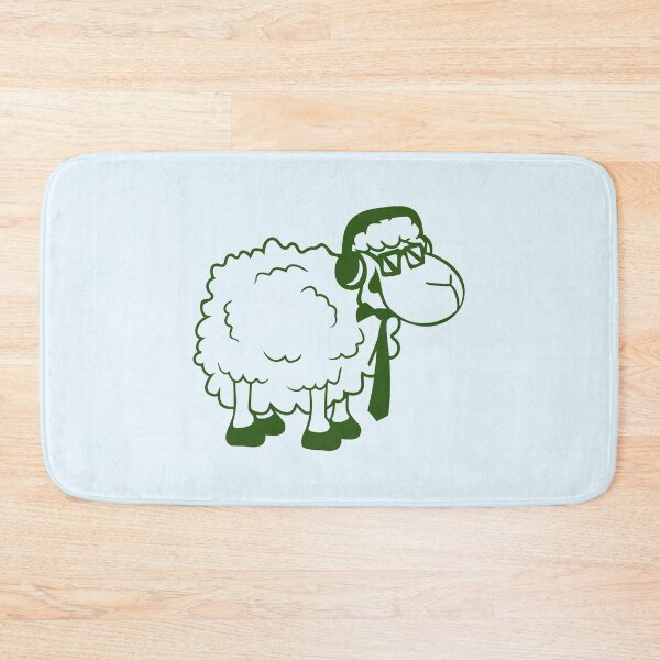 Item preview, Sheep Sunglasses Tie Music DJ Headphones Party Fun designed and sold by shirt-o-mat.