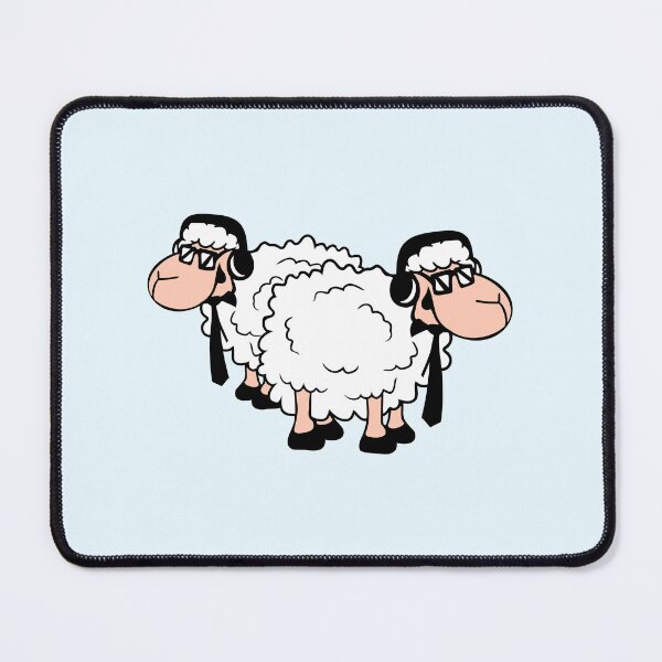 Item preview, 2 Sheep Sunglasses Music Party Dj Team Friends Fun designed and sold by shirt-o-mat.