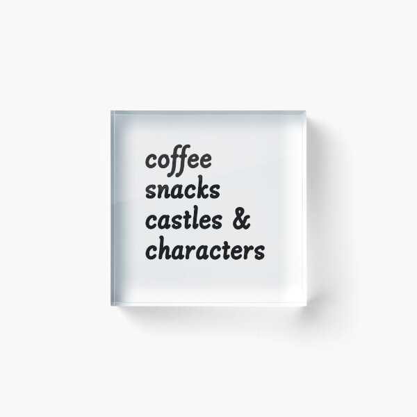 Item preview, Coffee, snacks, castles, and characters designed and sold by CreativeKari.