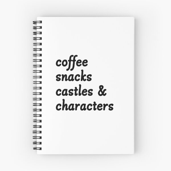 Aperçu de l'œuvre Café, collations, châteaux et personnages créée et vendue par CreativeKari.