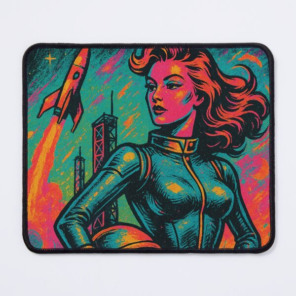 Item preview, Space Queen of the Atomic Age designed and sold by JonelleTshirts.