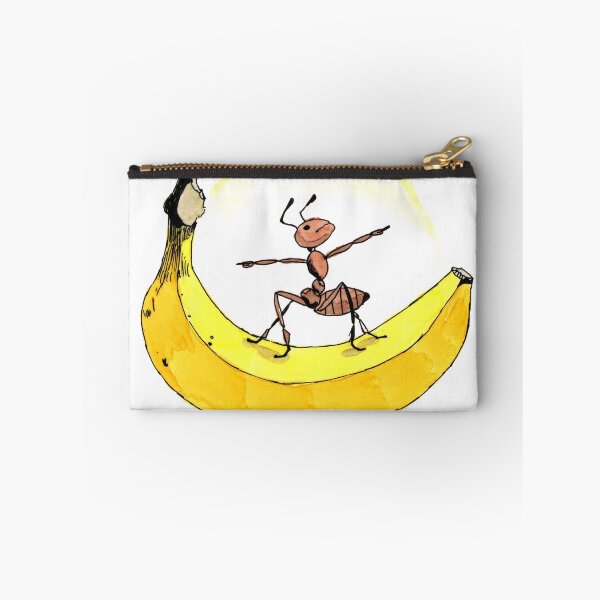 Item preview, Morning Yoga on a Banana designed and sold by Scribbles & Doodles by Jinx.