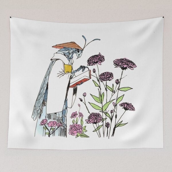 Item preview, The Gardener designed and sold by Scribbles & Doodles by Jinx.
