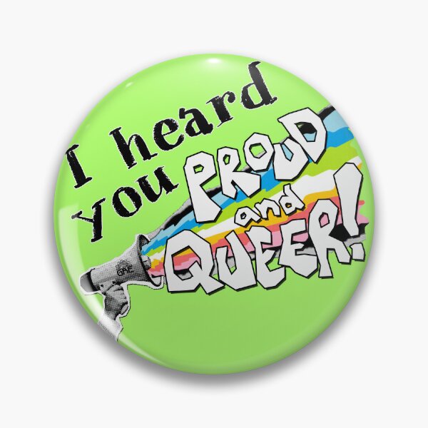 Item preview, Proud and Queer! designed and sold by Global Rainbow Engineers.