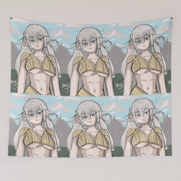Item preview, Elven warrior with backround xx designed and sold by MysticRacoon6.