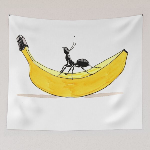 Item preview, Cobra Pose On a Banana designed and sold by Scribbles & Doodles by Jinx.