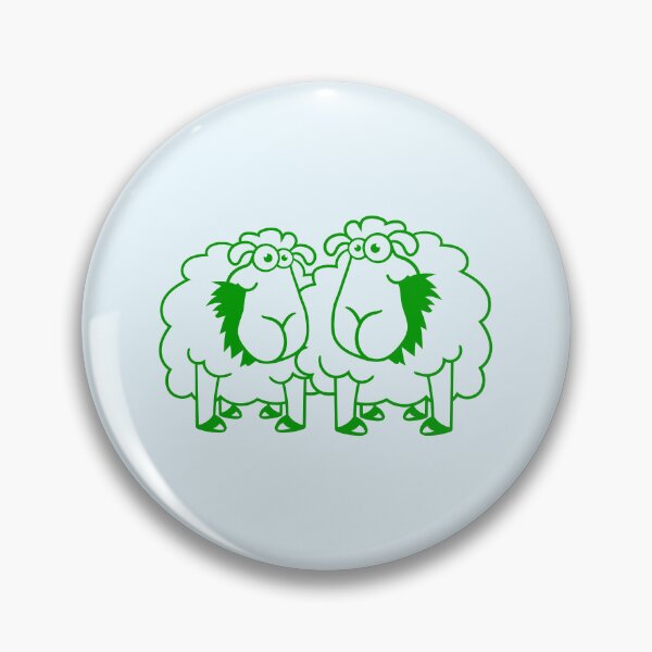Item preview, Two Sheep Eating Grass 2 Friends Team Hungry Crew designed and sold by shirt-o-mat.