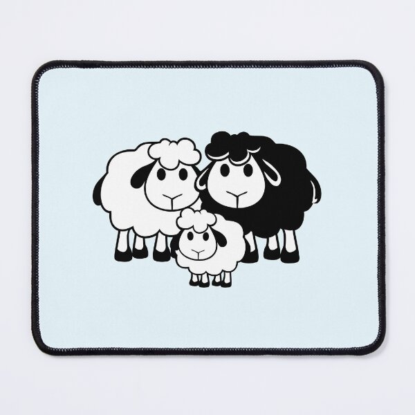 Item preview, Family Sheep 3 Dad Mom Parents Child Love Baby Fun designed and sold by shirt-o-mat.