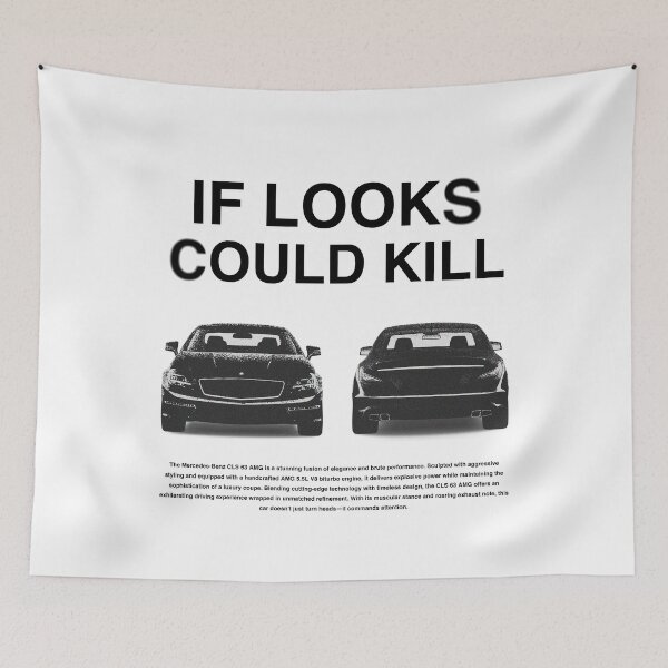 Item preview, IF LOOKS COULD KILL — CLS 63 AMG Edition designed and sold by thundergearshop.