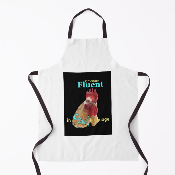 Item preview, Fluent in fowl language/Black designed and sold by ArtRoyal13.