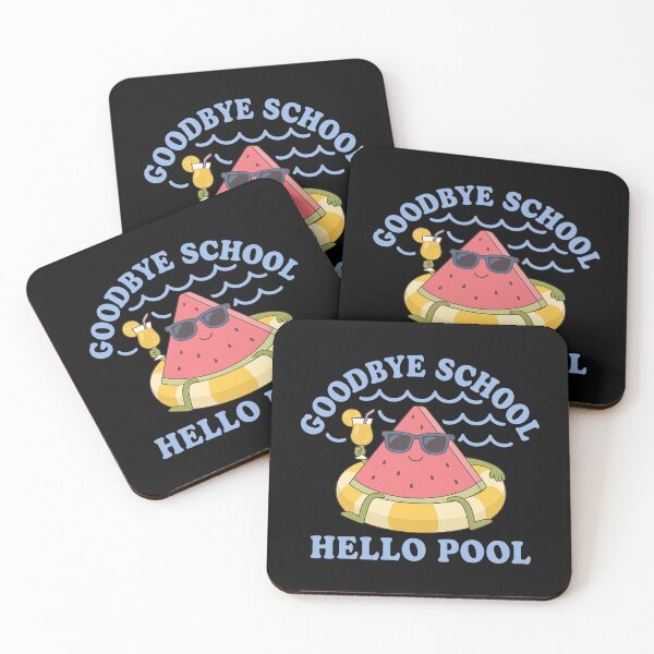 Item preview, Goodbye School Hello Pool Watermelon Summer designed and sold by Alex Songs.