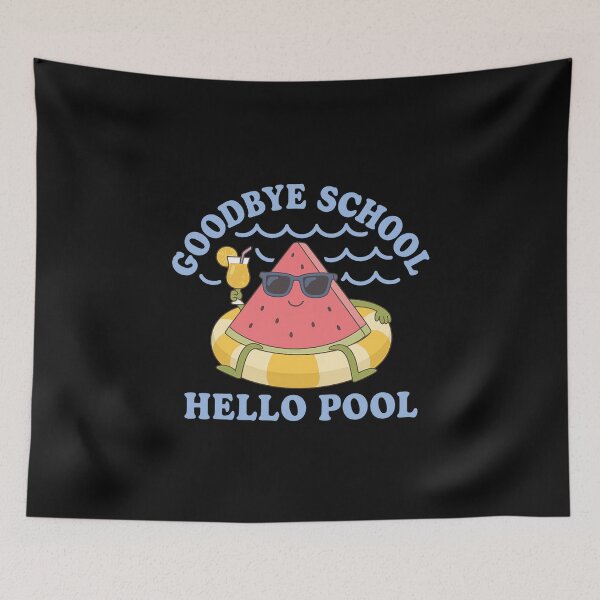 Item preview, Goodbye School Hello Pool Watermelon Summer designed and sold by Alex Songs.