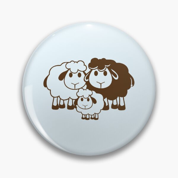 Item preview, Family Sheep 3 Dad Mom Parents Child Love Baby Fun designed and sold by shirt-o-mat.