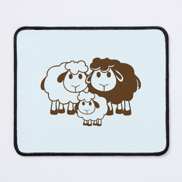 Item preview, Family Sheep 3 Dad Mom Parents Child Love Baby Fun designed and sold by shirt-o-mat.