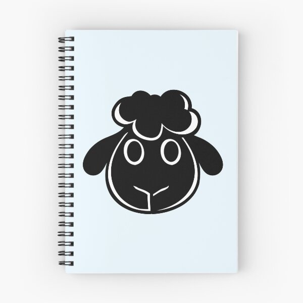 Item preview, Black Sheep Face Head Small Cute Child Lamb Comic designed and sold by shirt-o-mat.