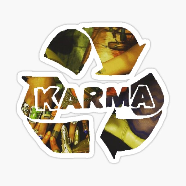Item preview, Karma collage overlay designed and sold by ArtByZazu.