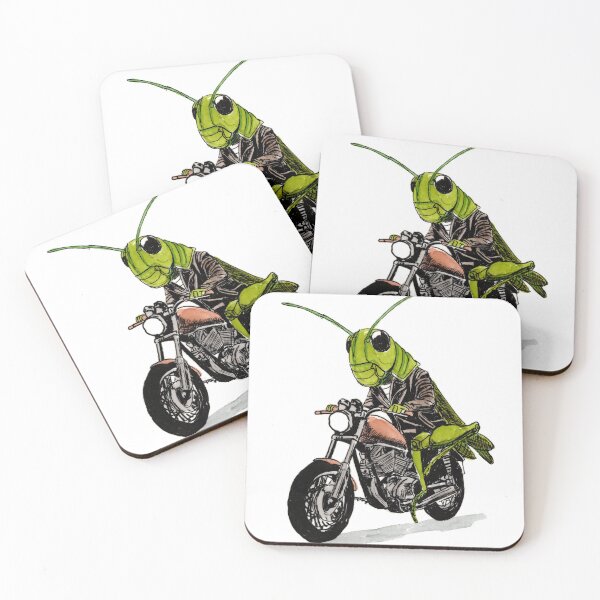 Item preview, Grasshopper Easy Rider designed and sold by Scribbles & Doodles by Jinx.