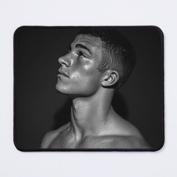 Item preview, Handsome Sweaty College Wrestler Looking Up designed and sold by Atlas Kai.