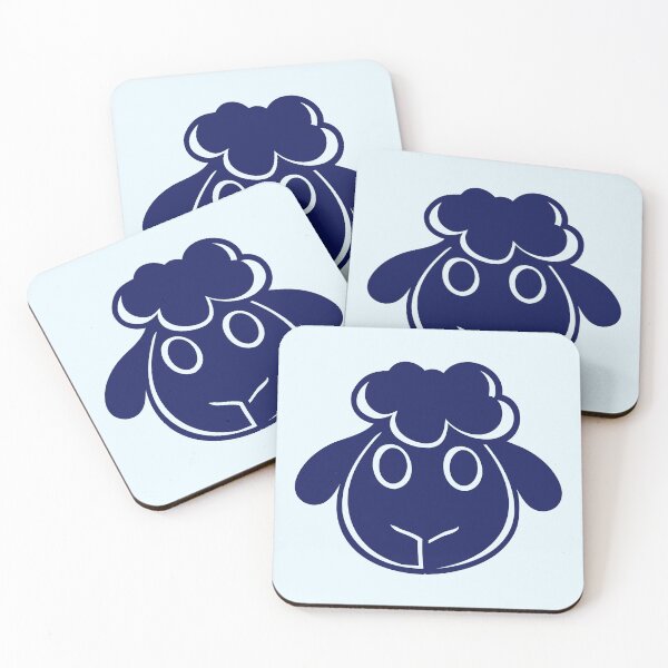 Item preview, Black Sheep Face Head Small Cute Child Lamb Comic designed and sold by shirt-o-mat.