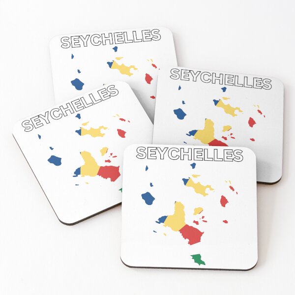 Item preview, Seychelles Flag Map Design designed and sold by atomstartup.