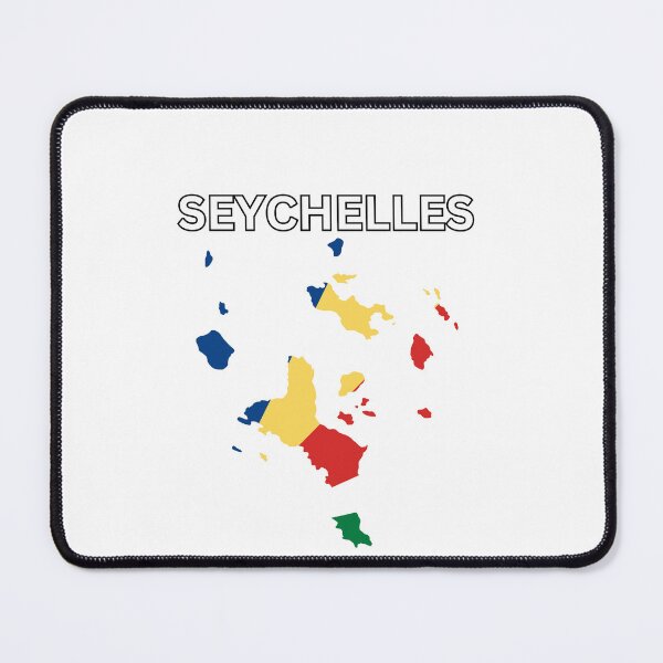 Item preview, Seychelles Flag Map Design designed and sold by atomstartup.
